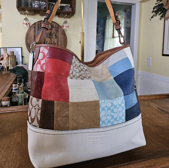 Coach vintage patchwork shoulder bag - Picture 3 of 11